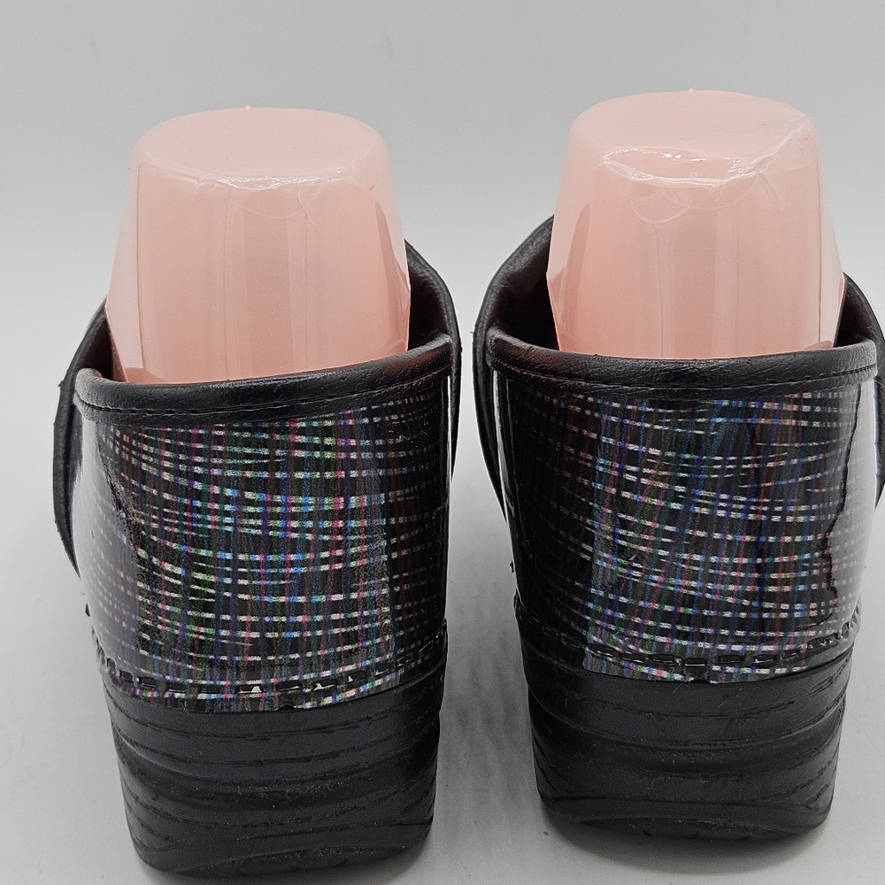 Dansko striped clog shoes size 37 US 6.5 / 7 - Picture 9 of 16